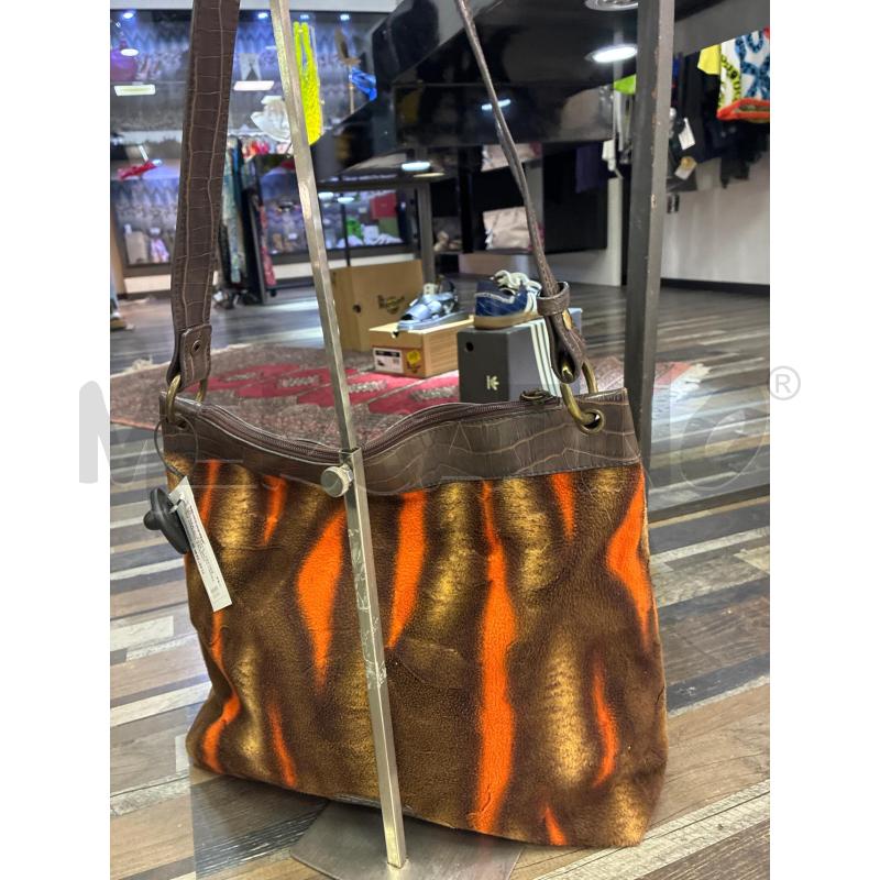 BORSA DONNA BRACCIOALINI MARRO ARANCIONE  | Mercatino dell'Usato Montesilvano 3