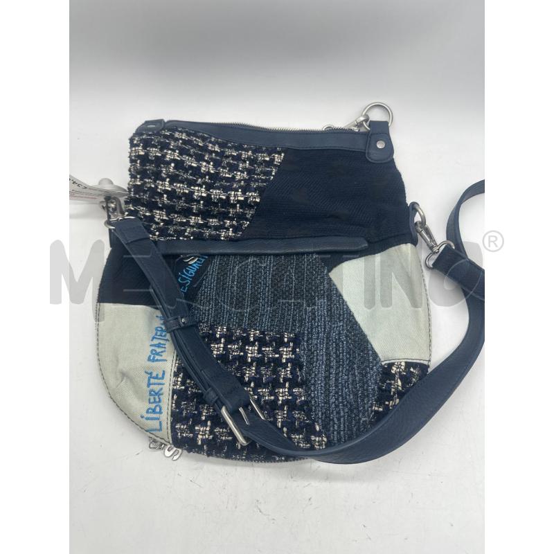 BORSA DONNA DESIGUAL BLU AZZURRA  | Mercatino dell'Usato Montesilvano 1