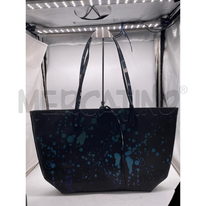 BORSA DONNA DESIGUAL DOUBLE NERA BIANCA FANTASIA | Mercatino dell'Usato Montesilvano 2
