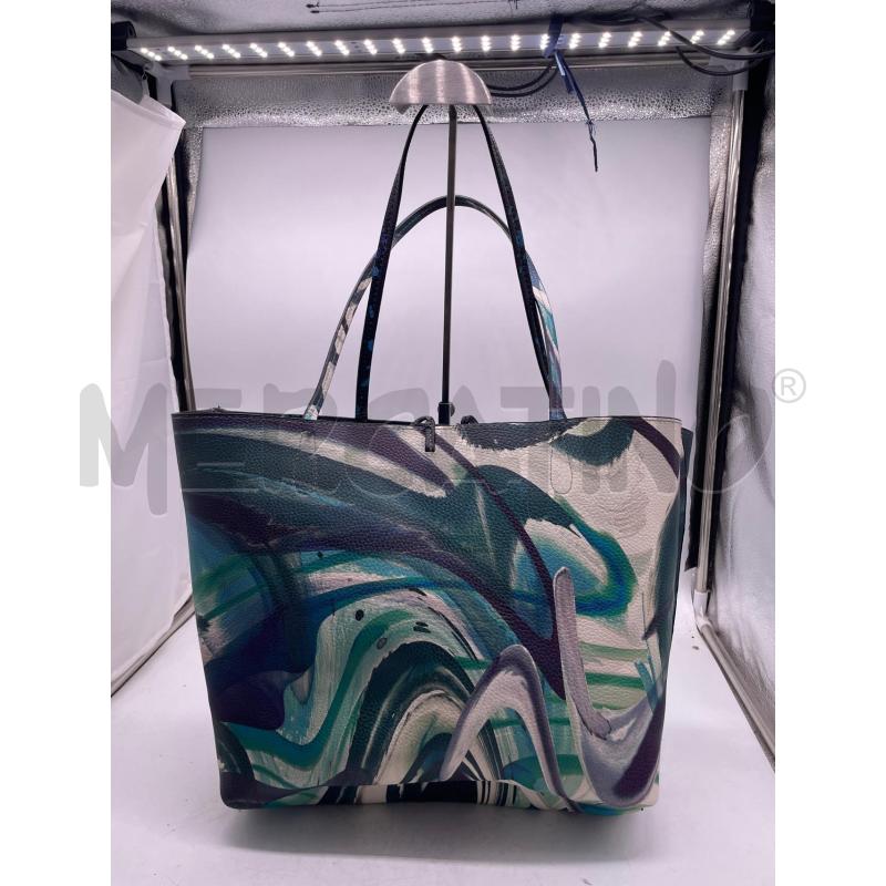 BORSA DONNA DESIGUAL DOUBLE NERA BIANCA FANTASIA | Mercatino dell'Usato Montesilvano 4