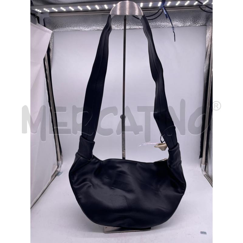 BORSA DONNA FIORELLA RUBINO FORMA MEZZALUNA NERA | Mercatino dell'Usato Montesilvano 2