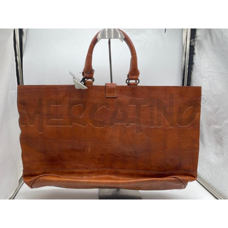BORSA DONNA FURLA PELLE ARANCIATA GRANDE VINTAGE | Mercatino dell'Usato Montesilvano 2