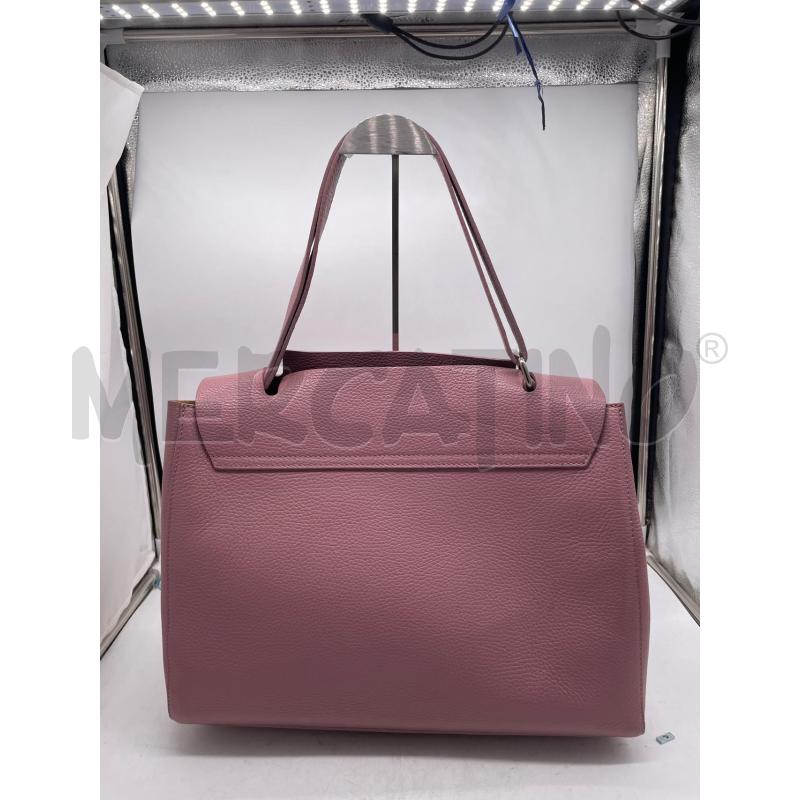 BORSA DONNA GENUINE LEATHER ROSA  | Mercatino dell'Usato Montesilvano 2