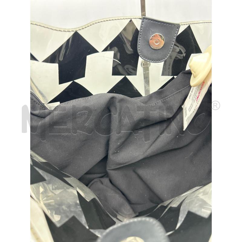 BORSA DONNA GF FERRE PLASTICA FRECCE NERE | Mercatino dell'Usato Montesilvano 2