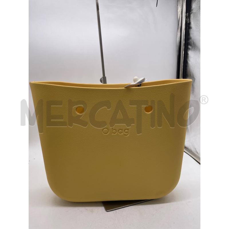 BORSA DONNA GIALLA BAG SENZA MANICI | Mercatino dell'Usato Montesilvano 1