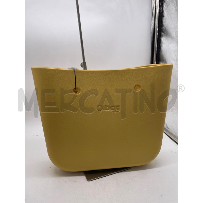 BORSA DONNA GIALLA BAG SENZA MANICI | Mercatino dell'Usato Montesilvano 2
