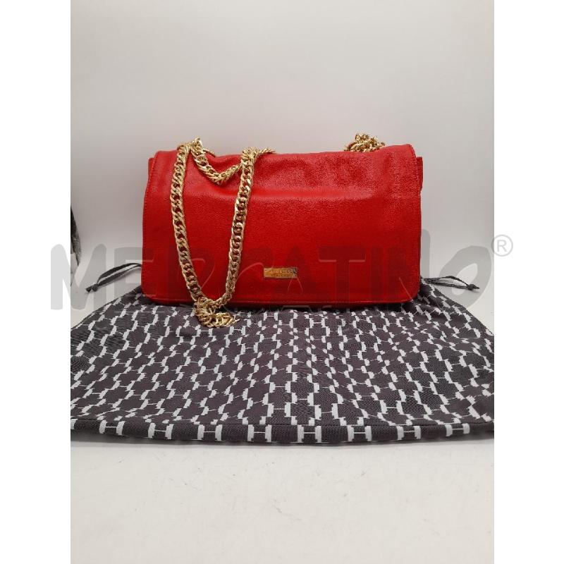 BORSA DONNA HALSTON ROSSA | Mercatino dell'Usato Montesilvano 1