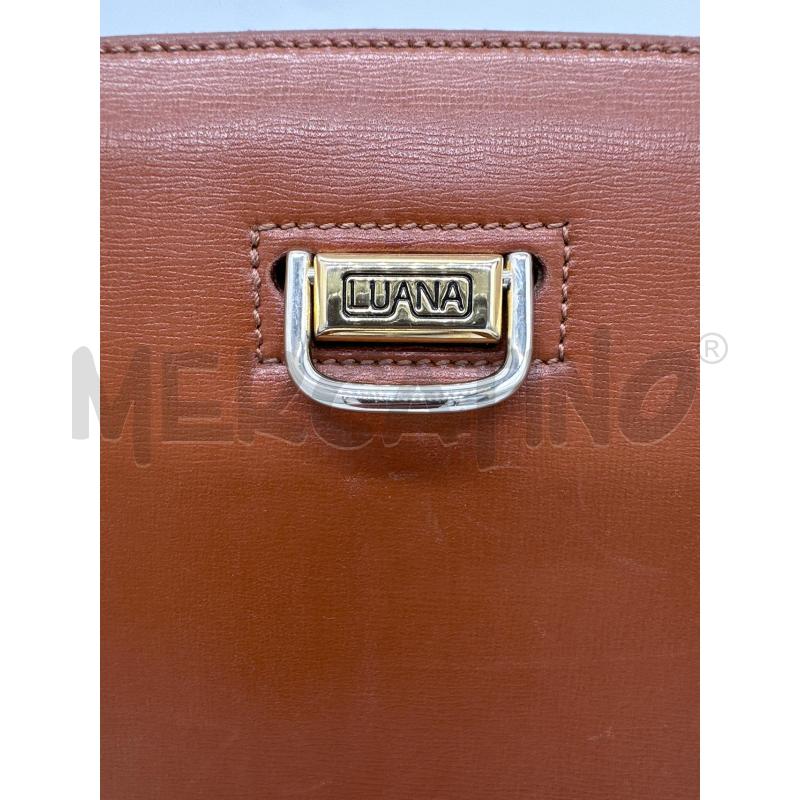BORSA DONNA LUANA PELLE STONDATA MARRO  | Mercatino dell'Usato Montesilvano 2