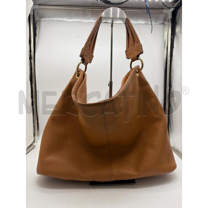 BORSA DONNA MARRONE PELLE  | Mercatino dell'Usato Montesilvano 1