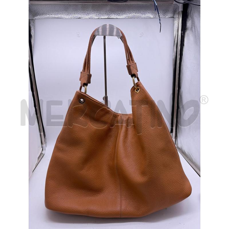 BORSA DONNA MARRONE PELLE  | Mercatino dell'Usato Montesilvano 2