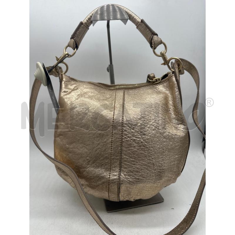 BORSA DONNA MAX ,MARA DORATA  | Mercatino dell'Usato Montesilvano 1