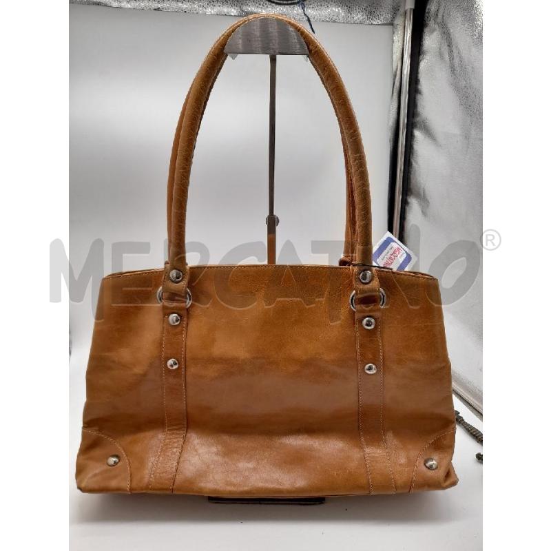 BORSA DONNA MELLUSO PELLE MARRO CHIARO | Mercatino dell'Usato Montesilvano 2