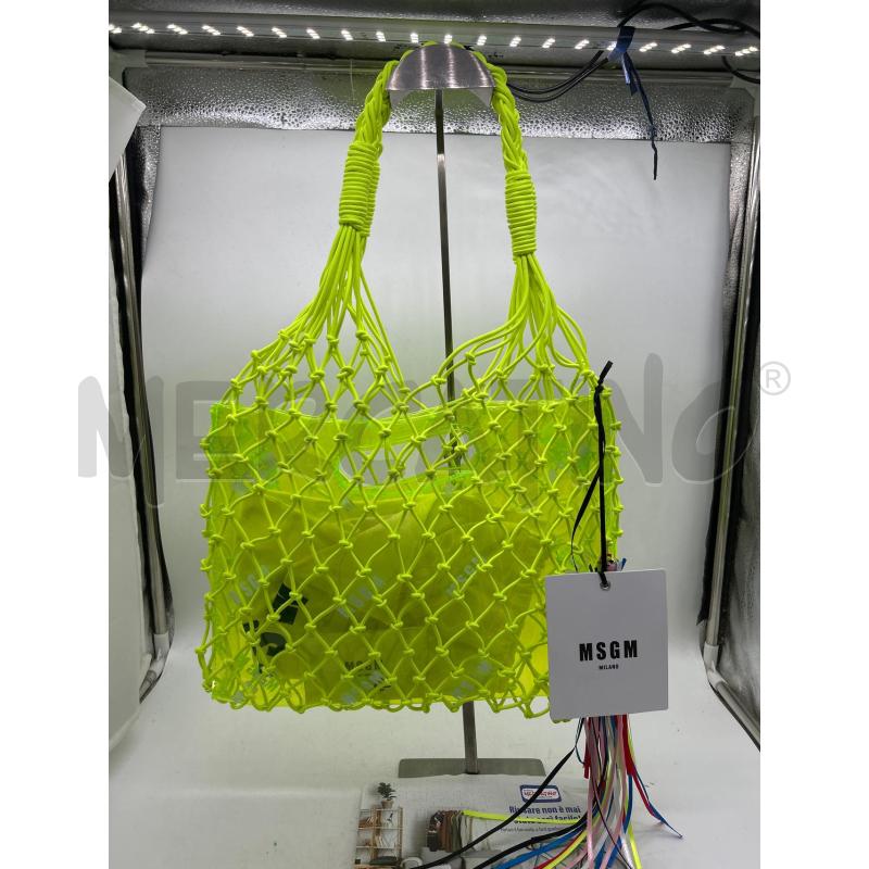 BORSA DONNA M S G GIALLO FLUO | Mercatino dell'Usato Montesilvano 1