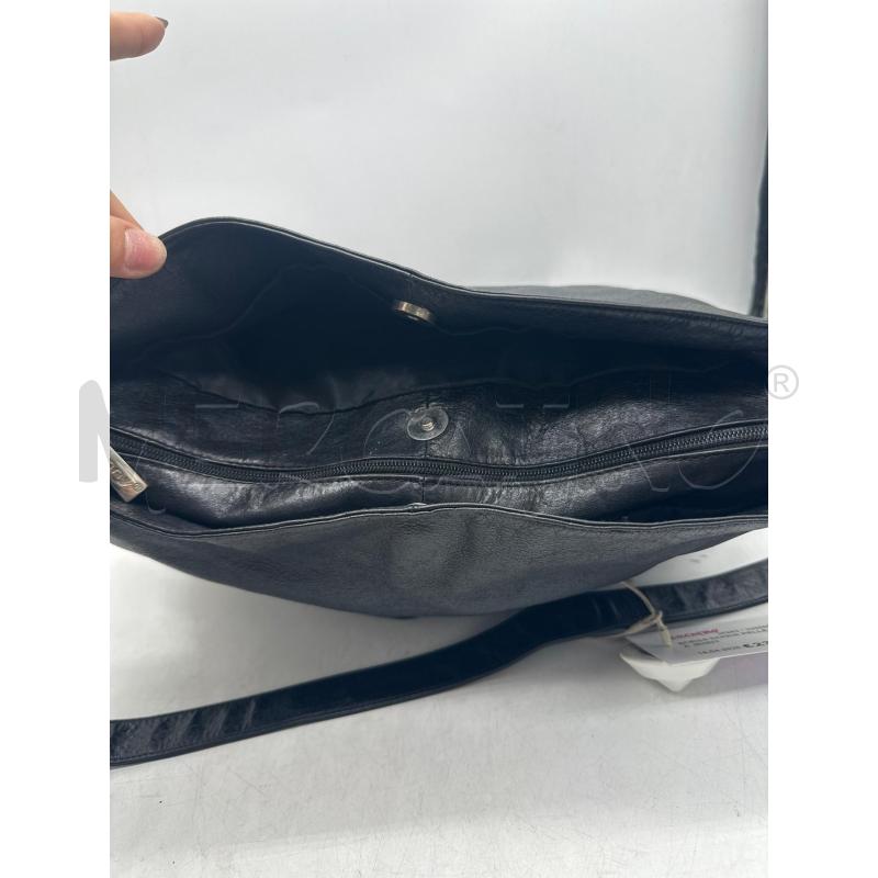 BORSA DONNA PELLE NERA JENNY  | Mercatino dell'Usato Montesilvano 3