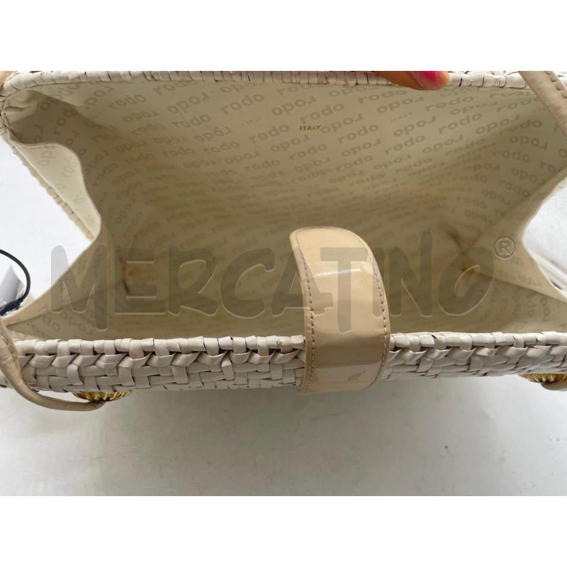 BORSA DONNA RODO BIANCA | Mercatino dell'Usato Montesilvano 4