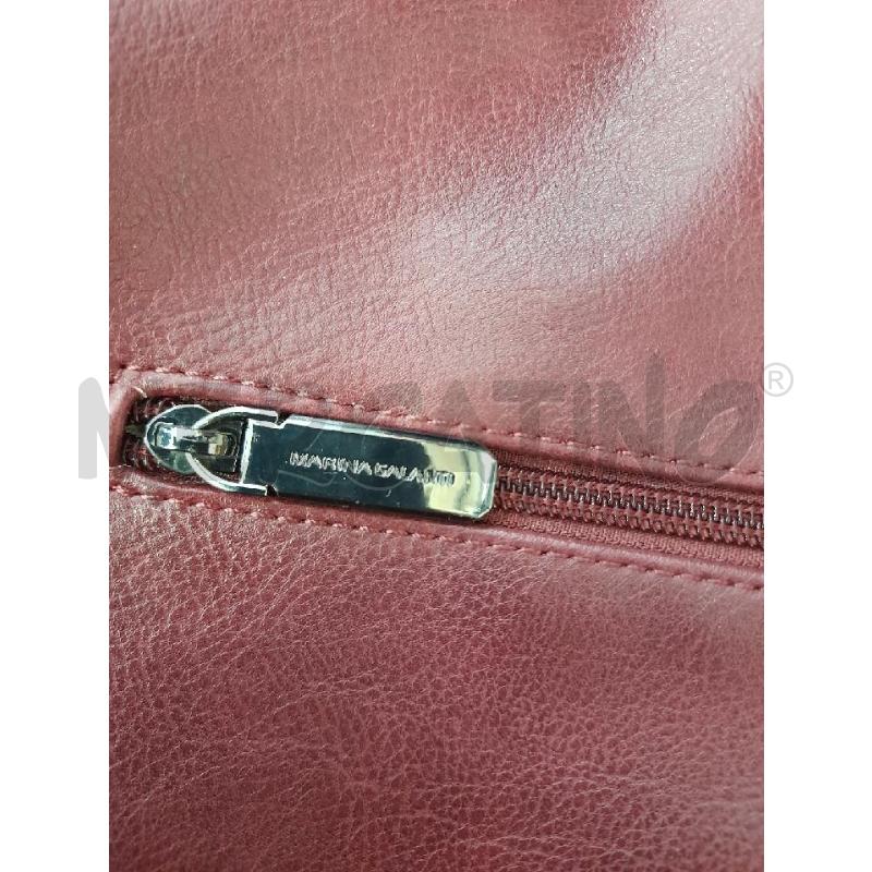BORSA DONNA ROSSA MARINA GALANTI ROSSA SCAMOSCIATA | Mercatino dell'Usato Montesilvano 1