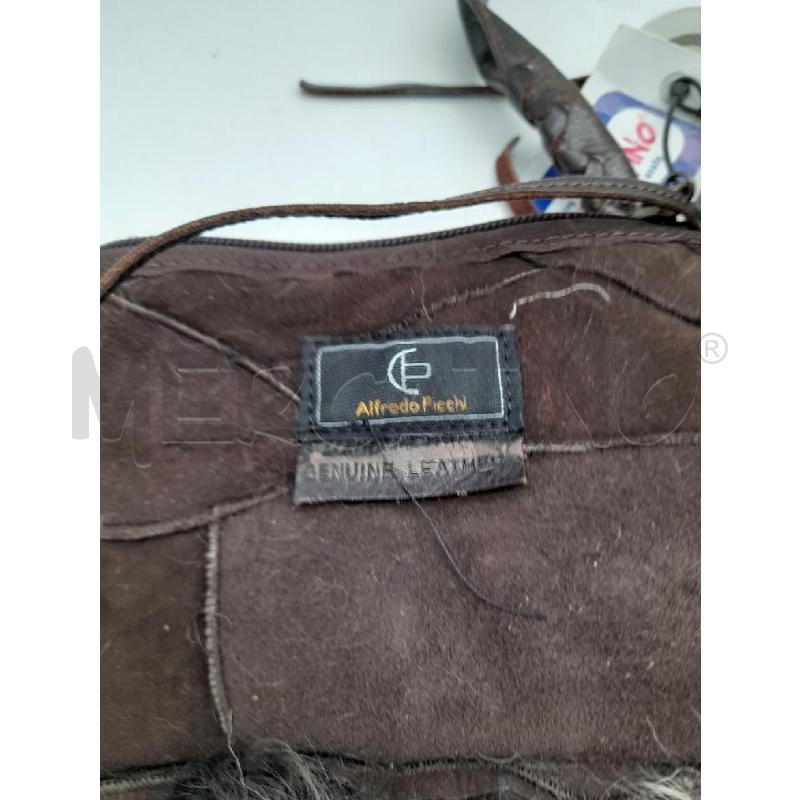 BORSA DONNA SCAMOSCIATA ALFREDO PITTI | Mercatino dell'Usato Montesilvano 2