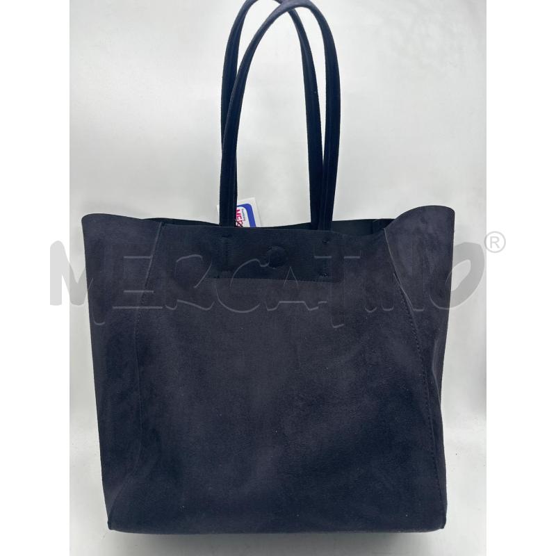 BORSA DONNA SMARCHIATA DI PELLE NERA | Mercatino dell'Usato Montesilvano 3