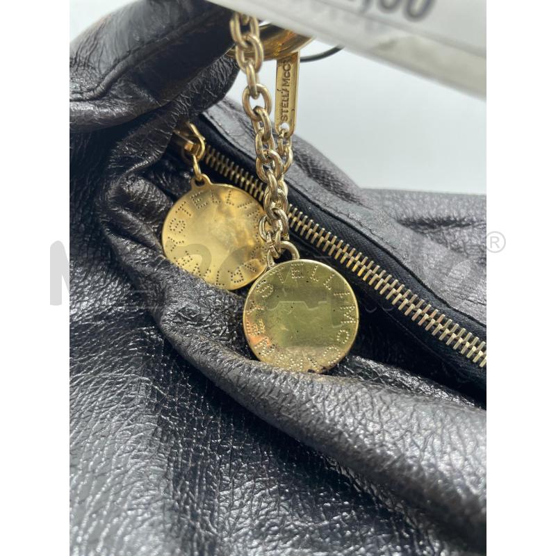 BORSA DONNA STELLA MC CARTNEY NERA DETT DORATI | Mercatino dell'Usato Montesilvano 2