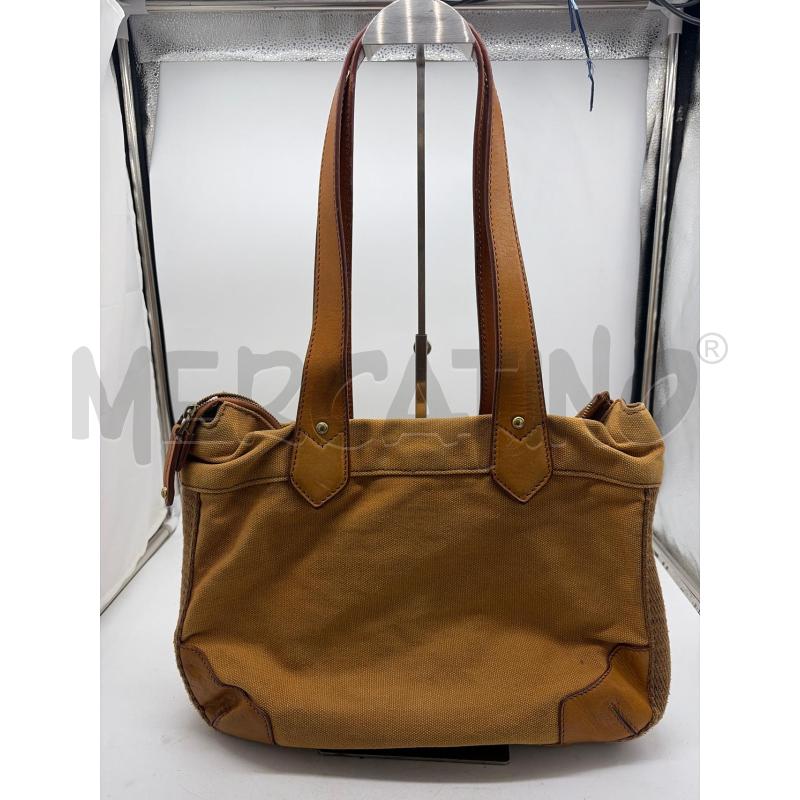 BORSA DONNA THE BRIDGE MARRONE TELA | Mercatino dell'Usato Montesilvano 2