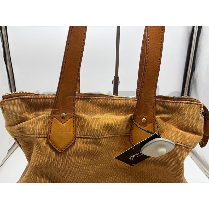 BORSA DONNA THE BRIDGE MARRONE TELA | Mercatino dell'Usato Montesilvano 4