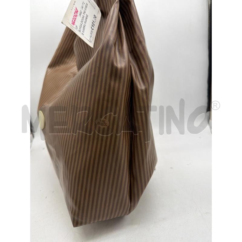 BORSA DONNA THE BRIDGE MARRO RIGHINE BEIGE | Mercatino dell'Usato Montesilvano 3
