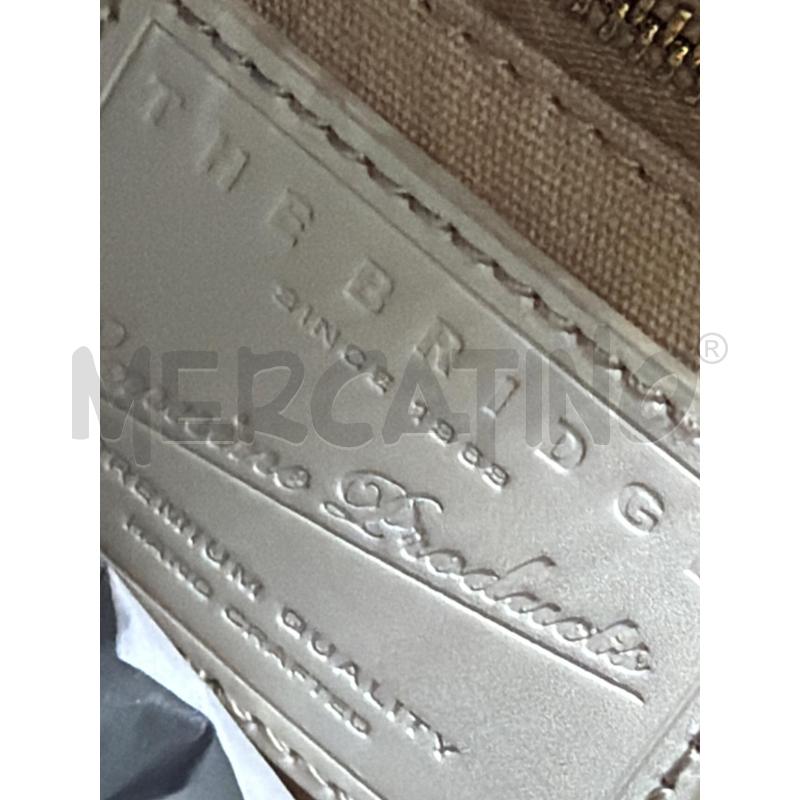 BORSA DONNA THE BRIDGE MARRO RIGHINE BEIGE | Mercatino dell'Usato Montesilvano 5