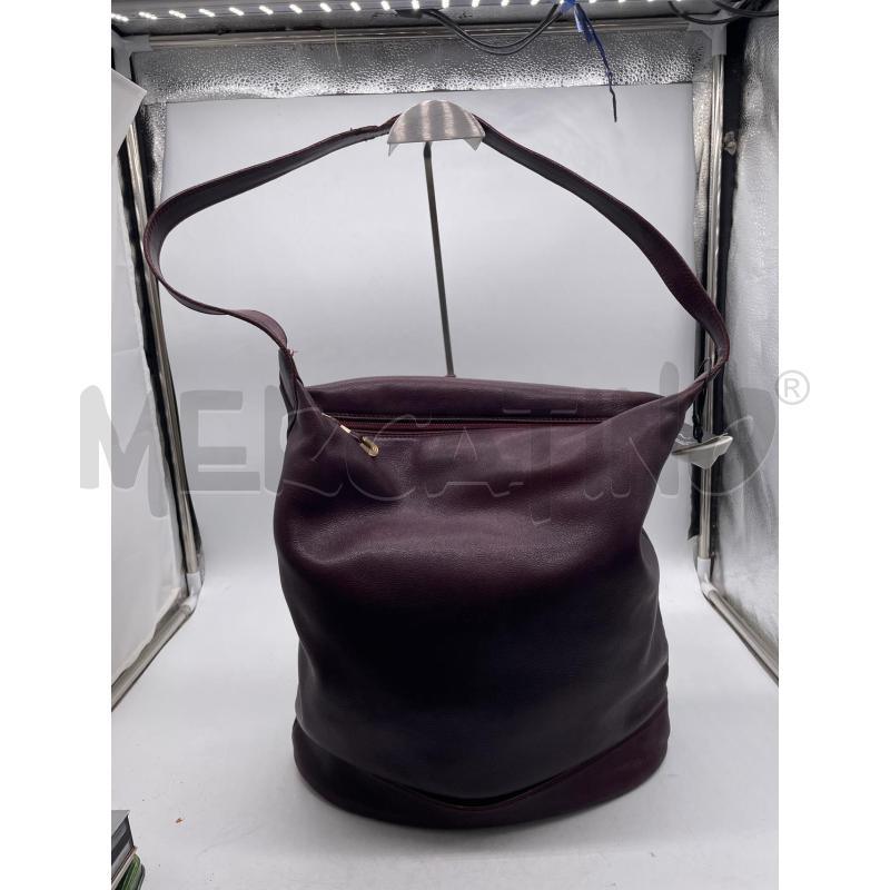 BORSA DONNA UNGARO BORDEAUX PELLE | Mercatino dell'Usato Montesilvano 1