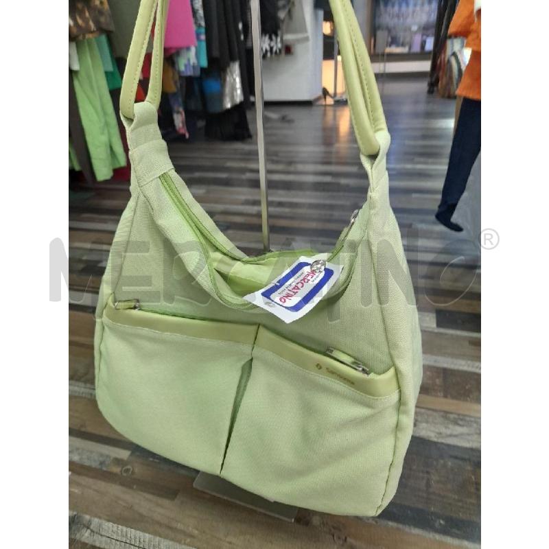 BORSA DONNA VERDA SAMSONITE TESSUTO | Mercatino dell'Usato Montesilvano 2