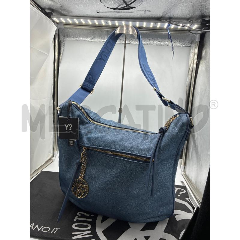 BORSA DONNA Y NOT CELESTE | Mercatino dell'Usato Montesilvano 3