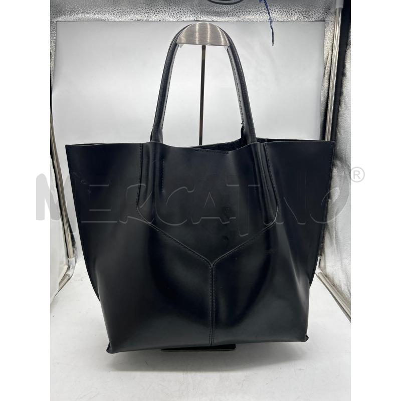 BORSA PELLE DONNA NERA | Mercatino dell'Usato Montesilvano 1