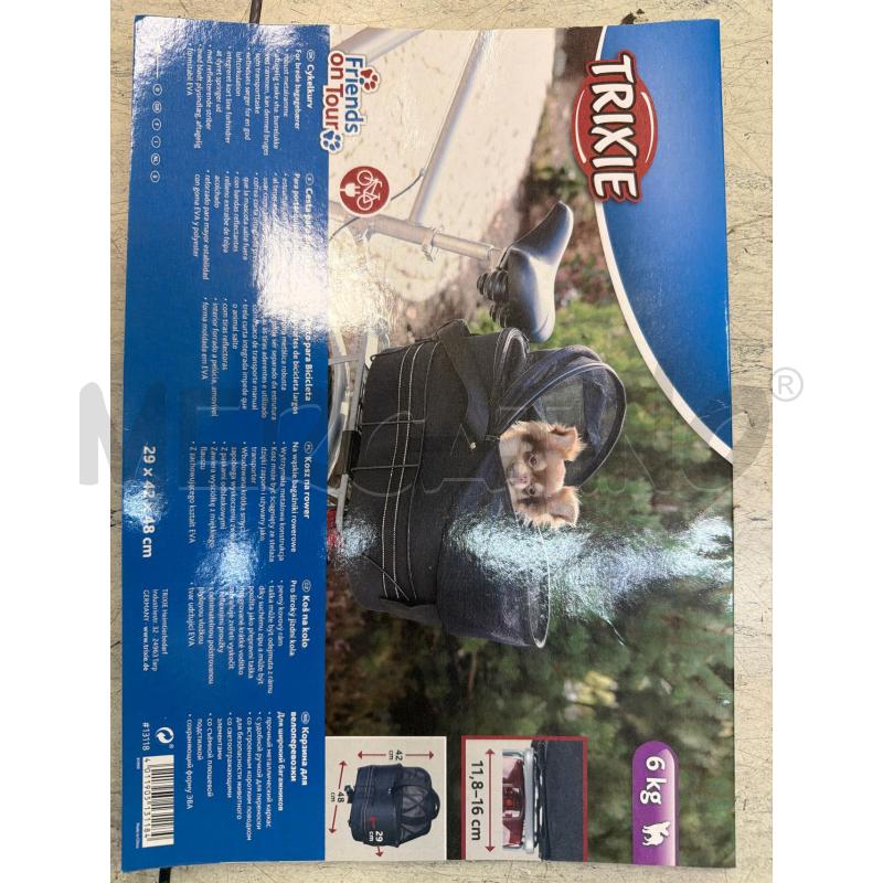 BORSA TRIXIE BICICLETTA CANE 6 KG 42X48 | Mercatino dell'Usato Montesilvano 2