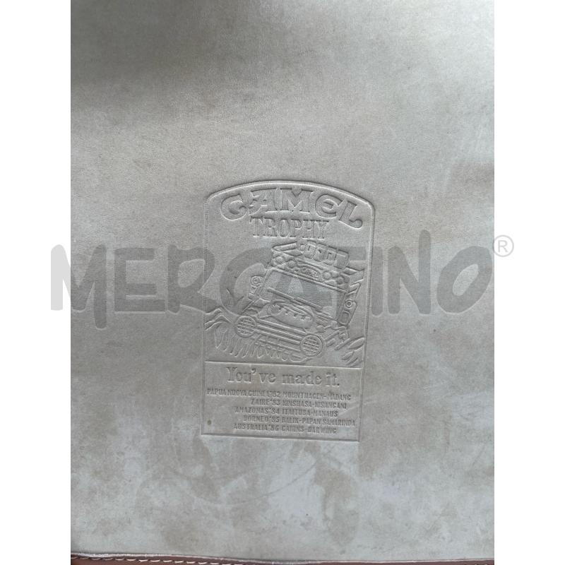 BORSA UOMO CARTELLA CAMEL TROPHY VINTAGE MARRO CHIARO  | Mercatino dell'Usato Montesilvano 2