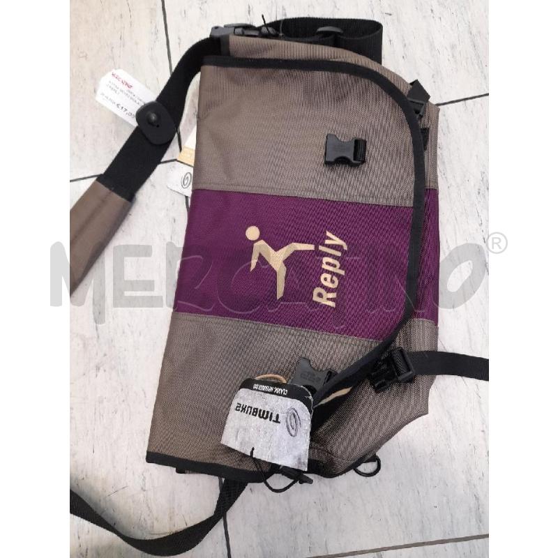 BORSA UOMO VIOLA MARRO REPLY | Mercatino dell'Usato Montesilvano 1