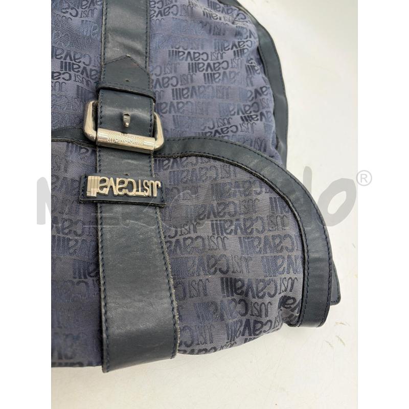 BORSELLO DONNA JUST CAVALLI BLU NO TRACOLLA  | Mercatino dell'Usato Montesilvano 4
