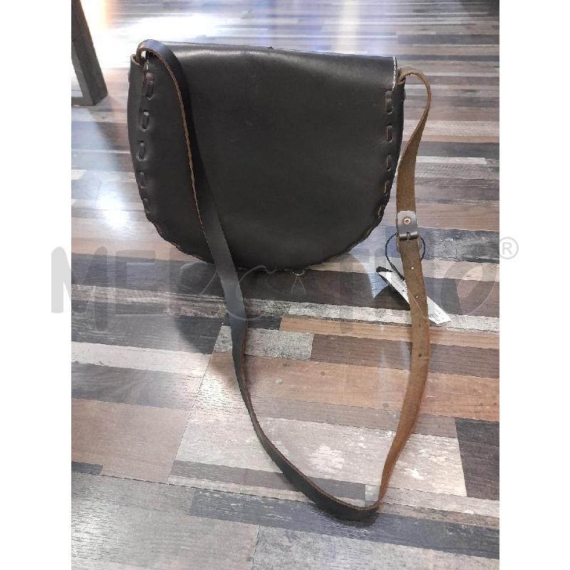 BORSELLO DONNA ZIO SAM NERO PELLE | Mercatino dell'Usato Montesilvano 4