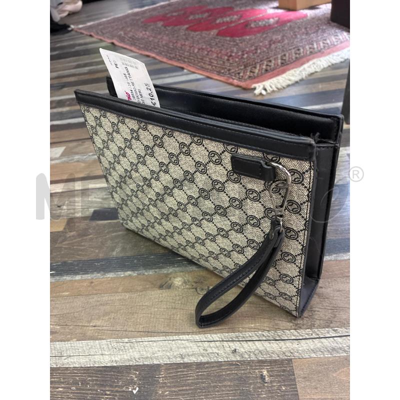 BORSELLO UOMO RETTANGOLAE BEIGE NERI COVERI | Mercatino dell'Usato Montesilvano 3