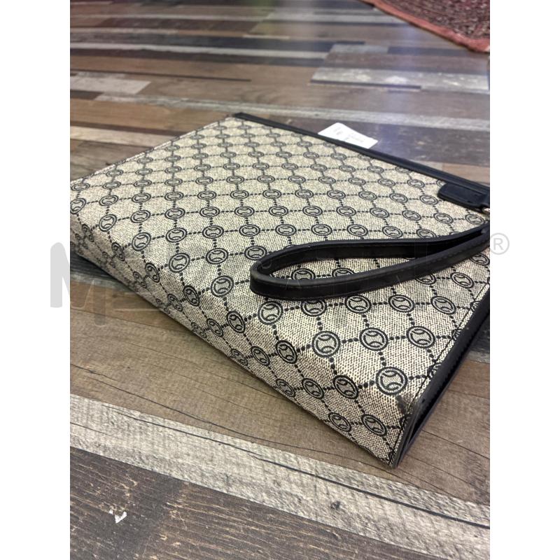 BORSELLO UOMO RETTANGOLAE BEIGE NERI COVERI | Mercatino dell'Usato Montesilvano 4