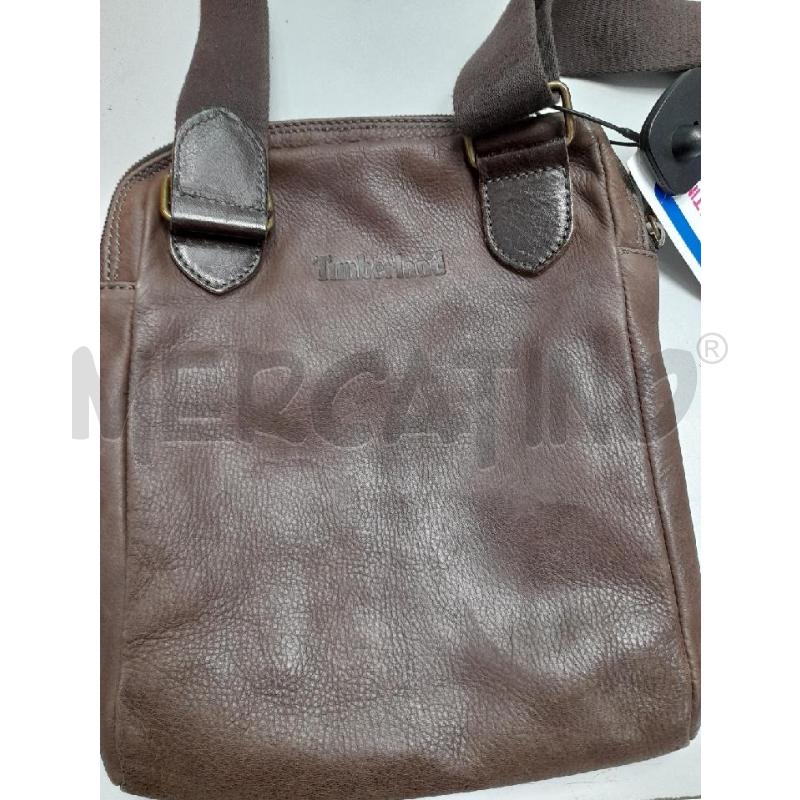 BORSELLO UOMO TIMBERLAND MARRONE  | Mercatino dell'Usato Montesilvano 2