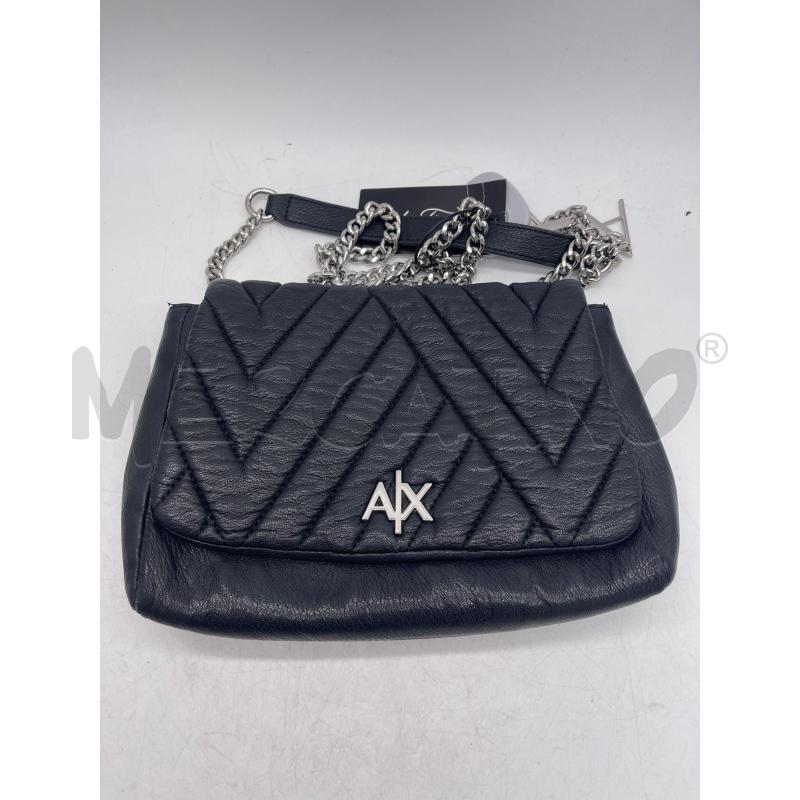 BORSETTA DONNA ARMANI EXCHANGE NERA ECOPELLE  | Mercatino dell'Usato Montesilvano 1