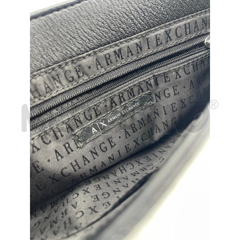 BORSETTA DONNA ARMANI EXCHANGE NERA ECOPELLE  | Mercatino dell'Usato Montesilvano 3