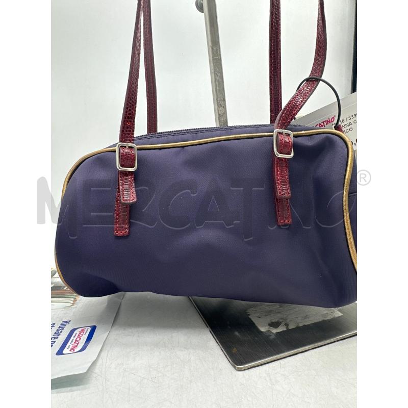 BORSETTA DONNA COCCINELLE BLU MANICO BORDEAUX | Mercatino dell'Usato Montesilvano 2