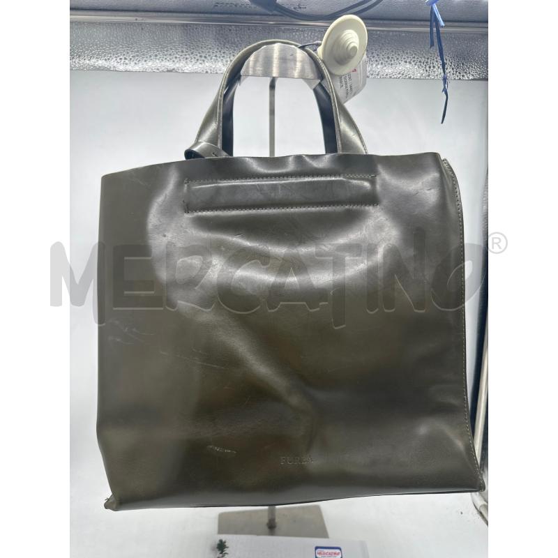 BORSETTA DONNA FURLA VERDE VERNICE  | Mercatino dell'Usato Montesilvano 1