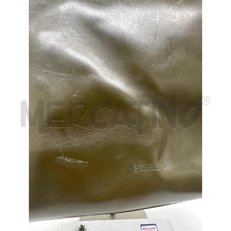 BORSETTA DONNA FURLA VERDE VERNICE  | Mercatino dell'Usato Montesilvano 2