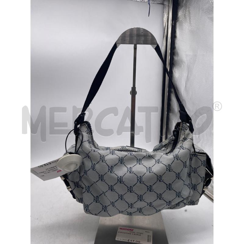 BORSETTA DONNA LAUREN RALPH LAUREN AZZURRINA NERA | Mercatino dell'Usato Montesilvano 2