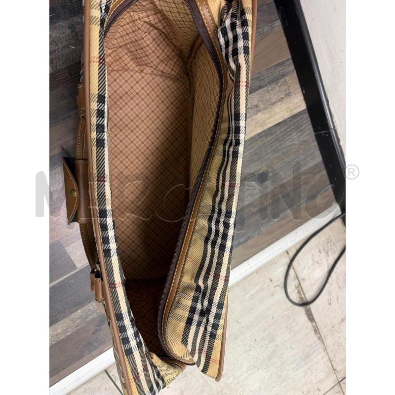 BORSONE BEIGE PICCOLO TARTAN | Mercatino dell'Usato Montesilvano 3