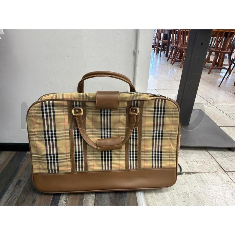 BORSONE BEIGE QUADRI TARTAN MEDIO | Mercatino dell'Usato Montesilvano 2