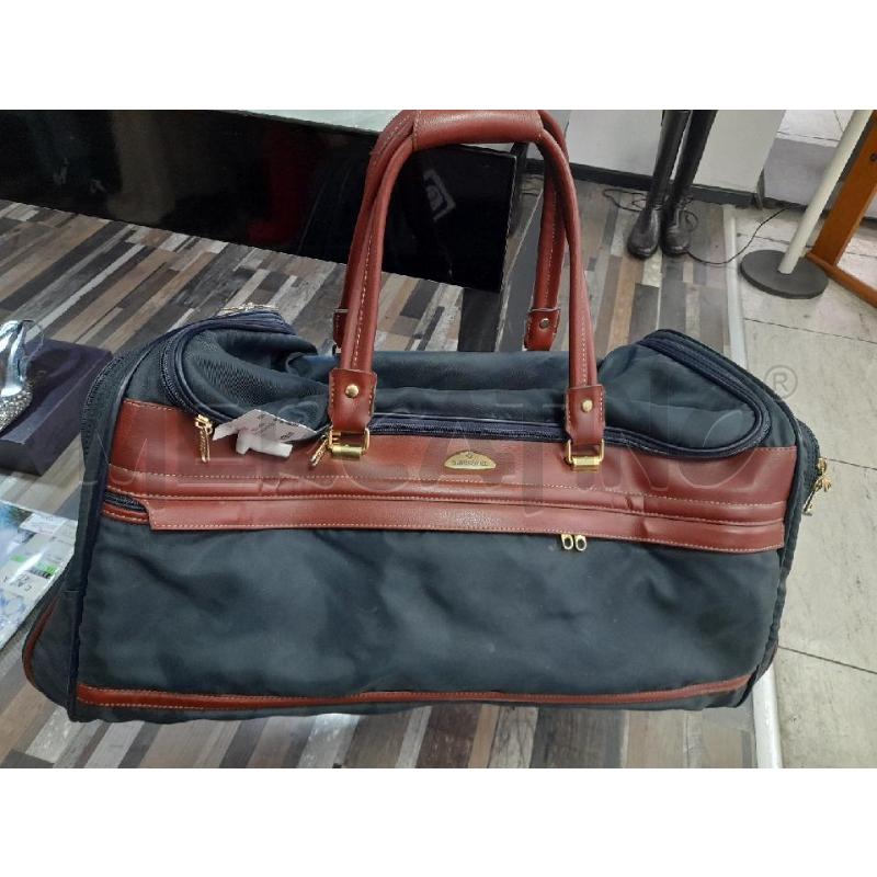 BORSONE SAMSONITE BLU PETROLIO  | Mercatino dell'Usato Montesilvano 1