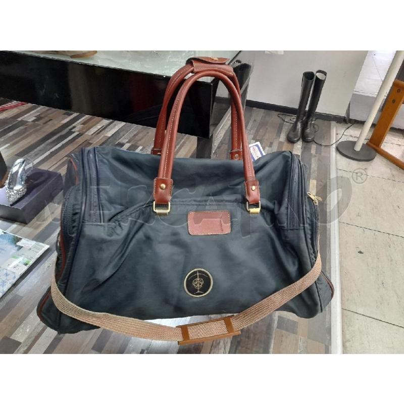 BORSONE SAMSONITE BLU PETROLIO  | Mercatino dell'Usato Montesilvano 2