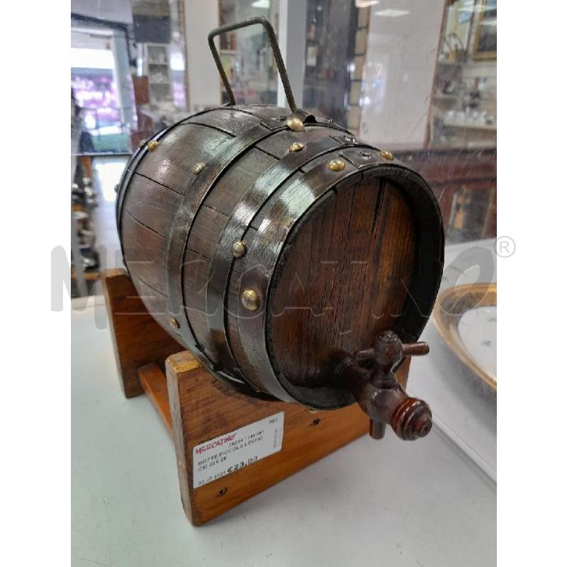 BOTTE PICCOLA LEGNO  CM 26X 25 | Mercatino dell'Usato Montesilvano 1